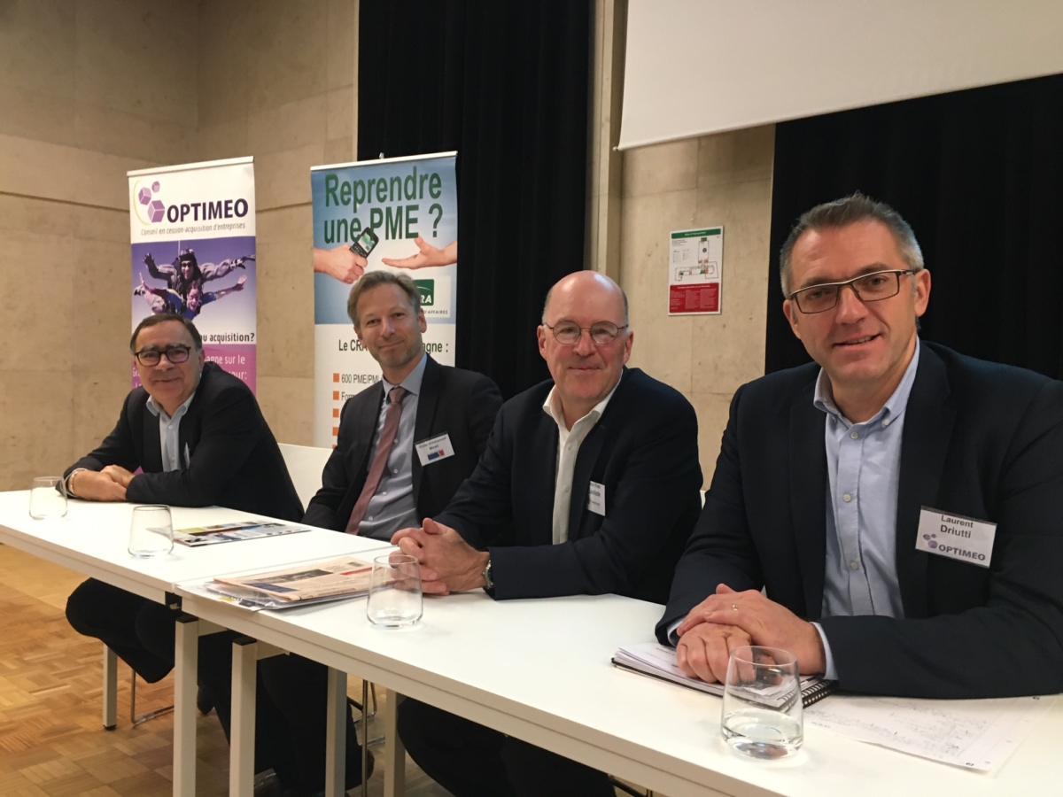 Le 02/12/2019 à Chalons en Champagne – Participation d’Optimeo au Tour de France de la Transmission d’Entreprise