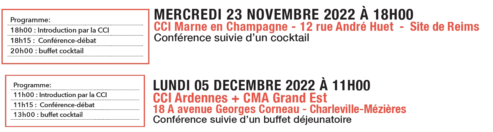 OPTIMEO sera à Reims le 23/11 et à Charleville-Mézières le 05/12